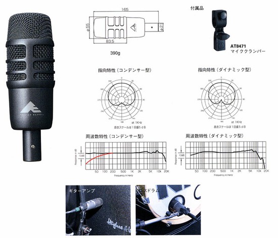 audio-technicaAE2500（デュアルエレメント型）の画像