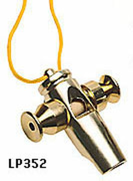 LPLP Tri-Tone Samba Whistle LP352 Gold Toneの画像