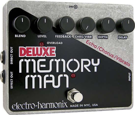 electro harmonixDeluxe Memory Man Analog Delay/Chorus/Vibratoの画像