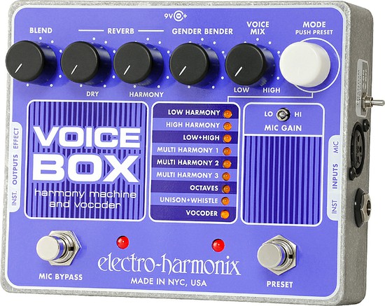electro harmonixVoice Box Vocal Harmony Machine/Vocoderの画像