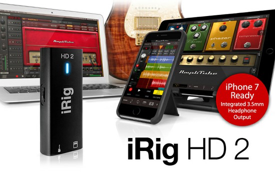 IK Multimediaモバイル・デジタル・インターフェース iRig HD 2の画像