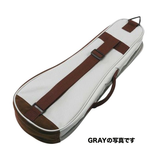 IbanezPOWERPAD “Designer Collection” Bag for Soprano Style Ukulele Gray IUBS541-GYの画像