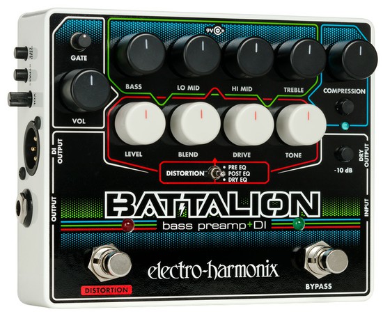 electro harmonixBattalion Bass Preamp & DIの画像