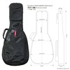 ProvidenceTOUR COMFORT CASES TCF-1 BK (for Acoustic Guitar)の画像