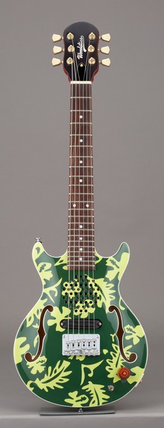 Woodstics GuitarsWS-MINI ALOHA Deep Green & Greenの画像