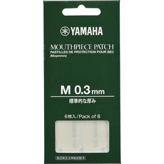 YAMAHAマウスピースパッチ Mサイズ 0.3mm 6枚いりの画像