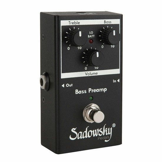 SadowskySadowsky Outboard Bass Preamp SAC PED SBP 2 V2の画像