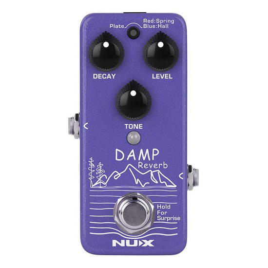 NUX3 Reverb in a mini pedal Damp Reverb (NRV-3)の画像