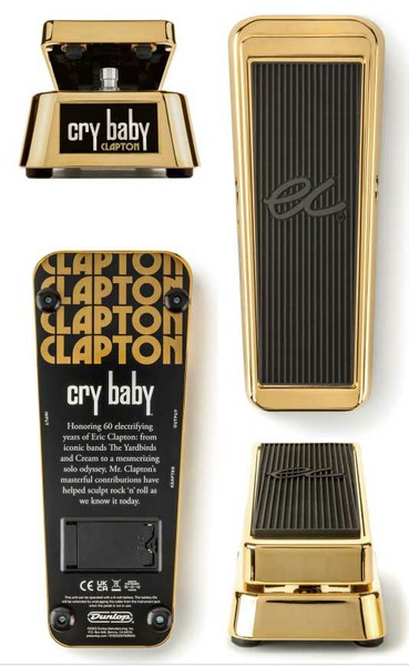 DunlopERIC CLAPTON CRY BABY WAH EC95Gの画像