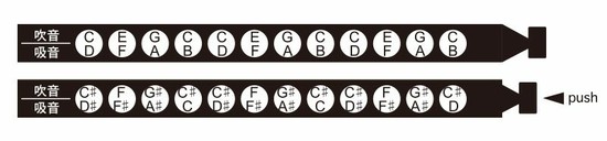 Tomboクロマチックハーモニカ 1248UXの画像