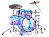 PearlCRB524P/C 734 シェルパック（4PC) CRYSTAL BEAT The Original Seamless Acrylic Drum Set.の画像